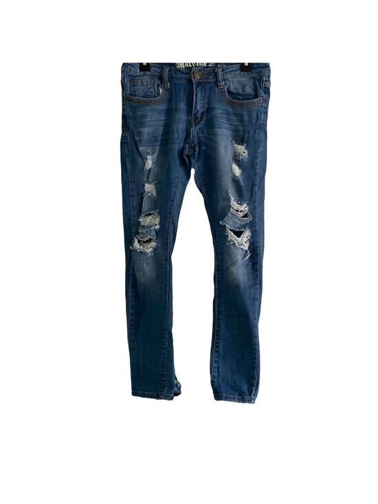 Machine Denim - MACHINE Skinny Jeans Medium Blue Size 7